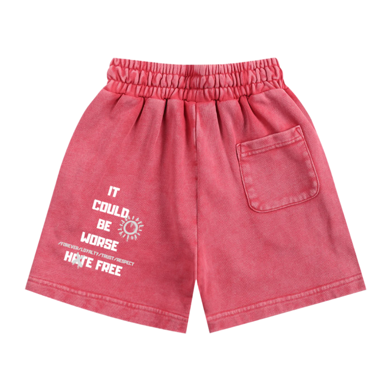 "LIMITED EDITION" Snow Washed Kids' Shorts by ODMPOD