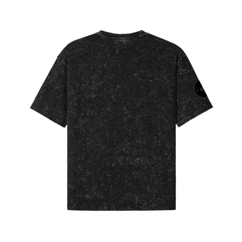 "WORDS HAVE POWER" Snow Wash t-shirt/Short set by PODpartner