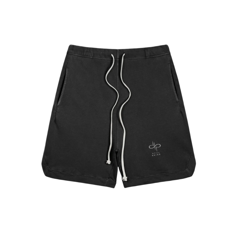 "WORDS HAVE POWER" Clipped Corner Sweat Shorts by PODpartner