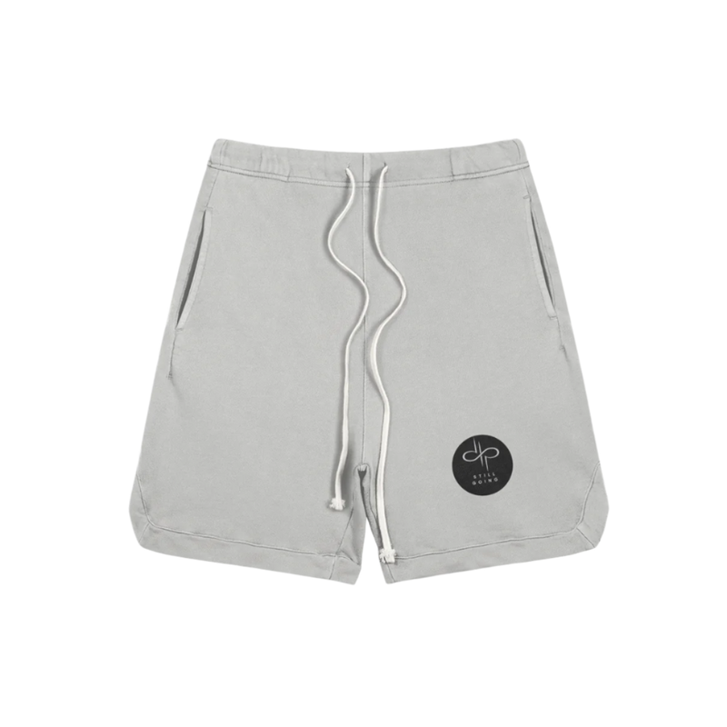 "WORDS HAVE POWER" Clipped Corner Sweat Shorts by PODpartner