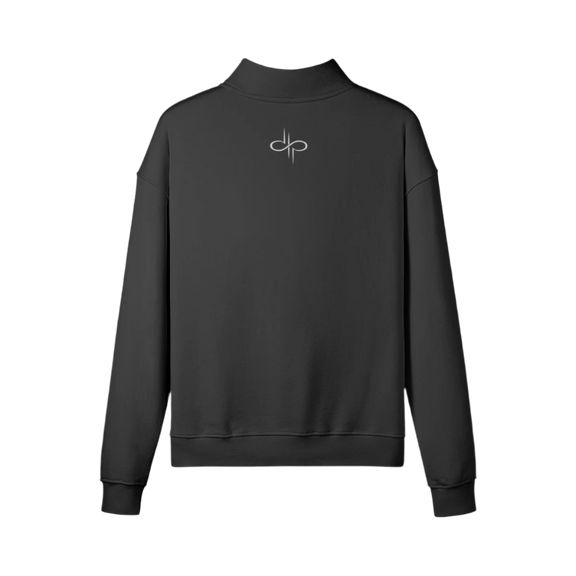 "WORDS HAVE POWER" Half-zip Sweatshirt by PODpartner