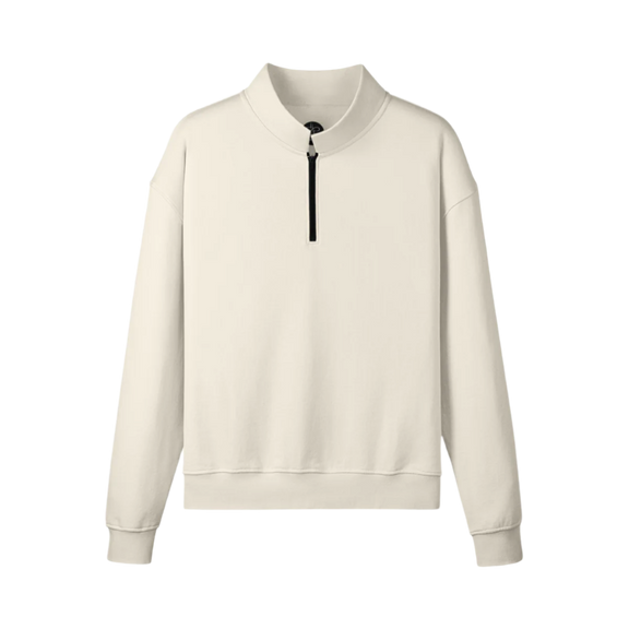 "WORDS HAVE POWER" Half-zip Sweatshirt by PODpartner