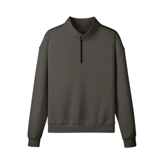 "WORDS HAVE POWER" Half-zip Sweatshirt by PODpartner