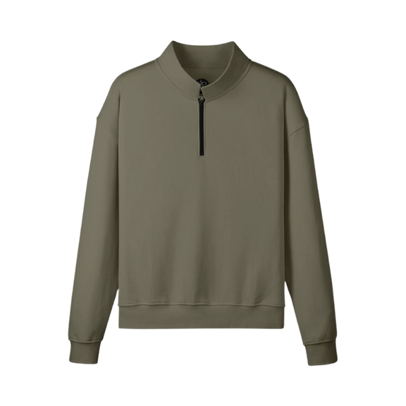 "WORDS HAVE POWER" Half-zip Sweatshirt by PODpartner