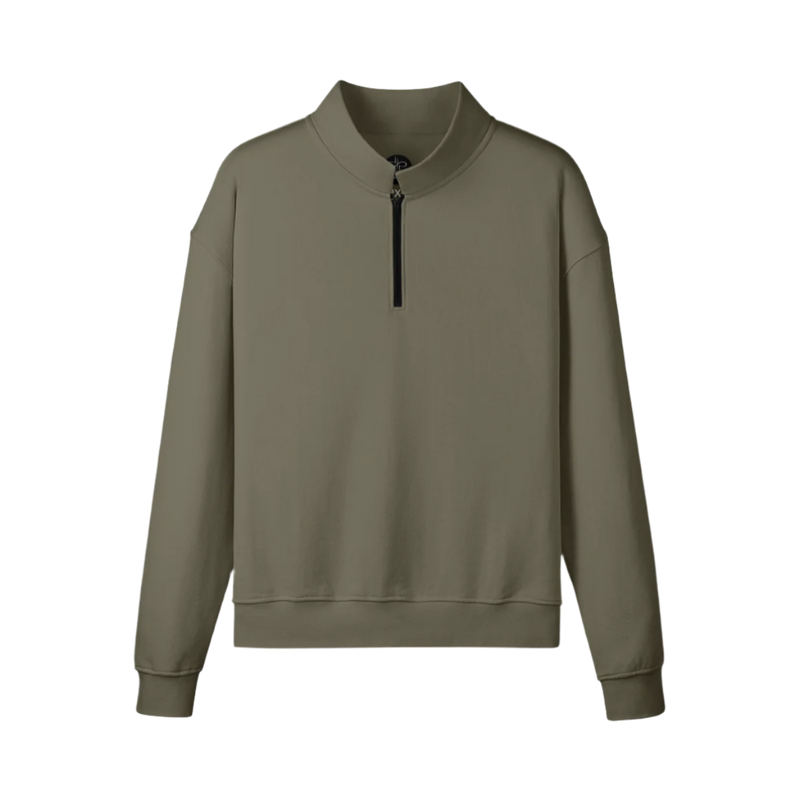 "WORDS HAVE POWER" Half-zip Sweatshirt by PODpartner