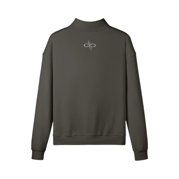 "WORDS HAVE POWER" Half-zip Sweatshirt by PODpartner