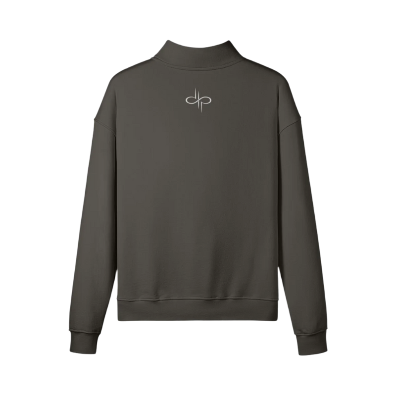 "WORDS HAVE POWER" Half-zip Sweatshirt by PODpartner