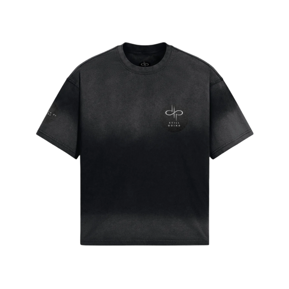 "WORDS HAVE POWER" Boxy Tie-dyed T-shirt (logo) by PODpartner