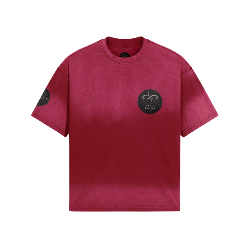 "WORDS HAVE POWER" Boxy Tie-dyed T-shirt (logo) by PODpartner