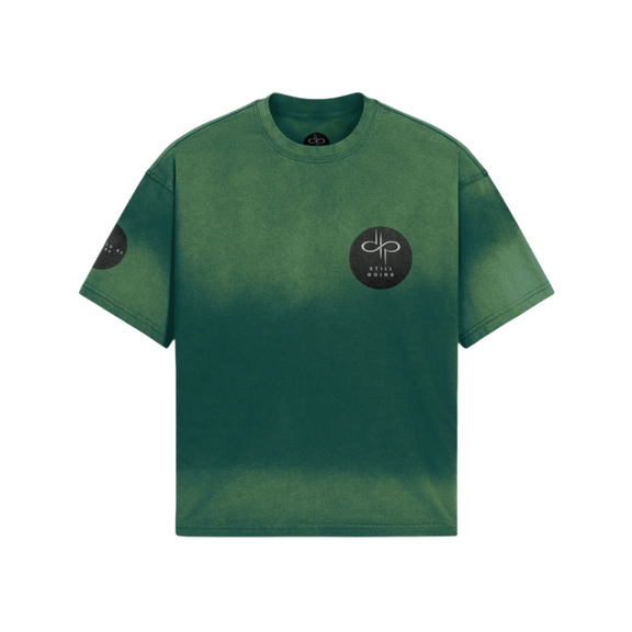 "WORDS HAVE POWER" Boxy Tie-dyed T-shirt (logo) by PODpartner