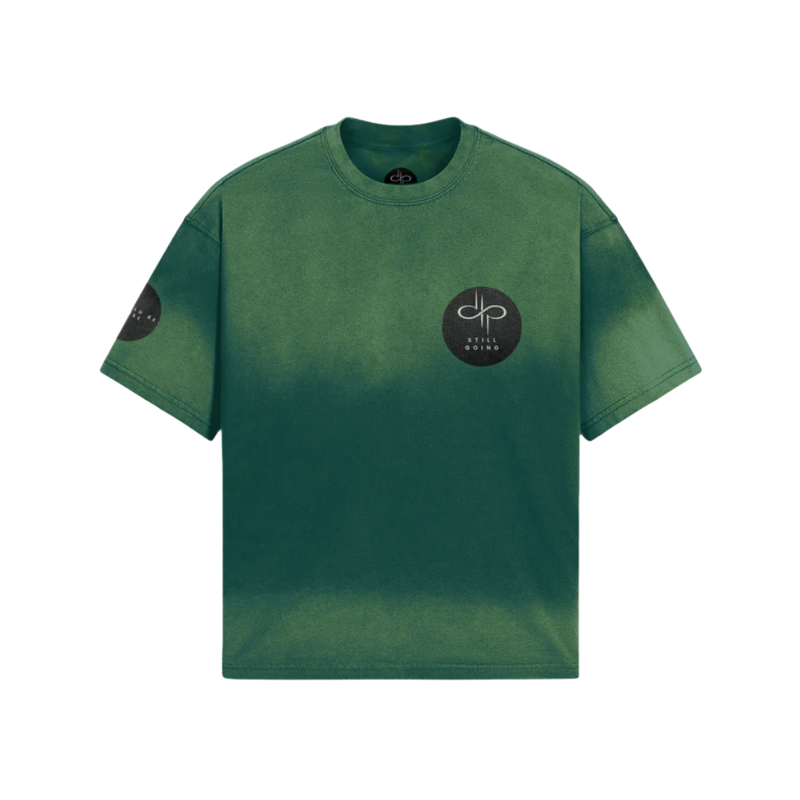 "WORDS HAVE POWER" Boxy Tie-dyed T-shirt (logo) by PODpartner