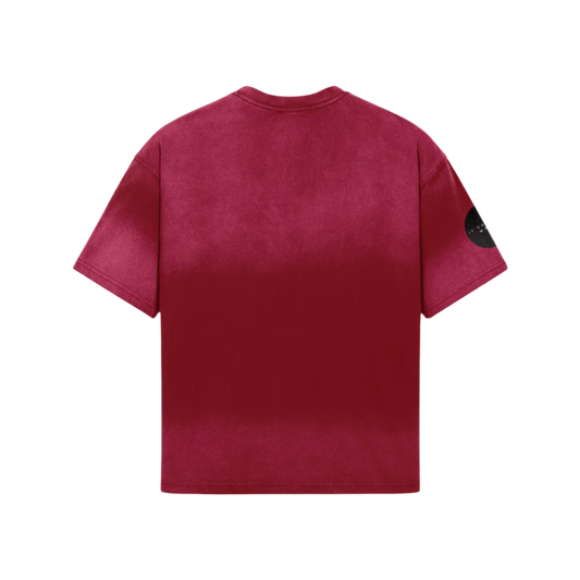 "WORDS HAVE POWER" Boxy Tie-dyed T-shirt (logo) by PODpartner