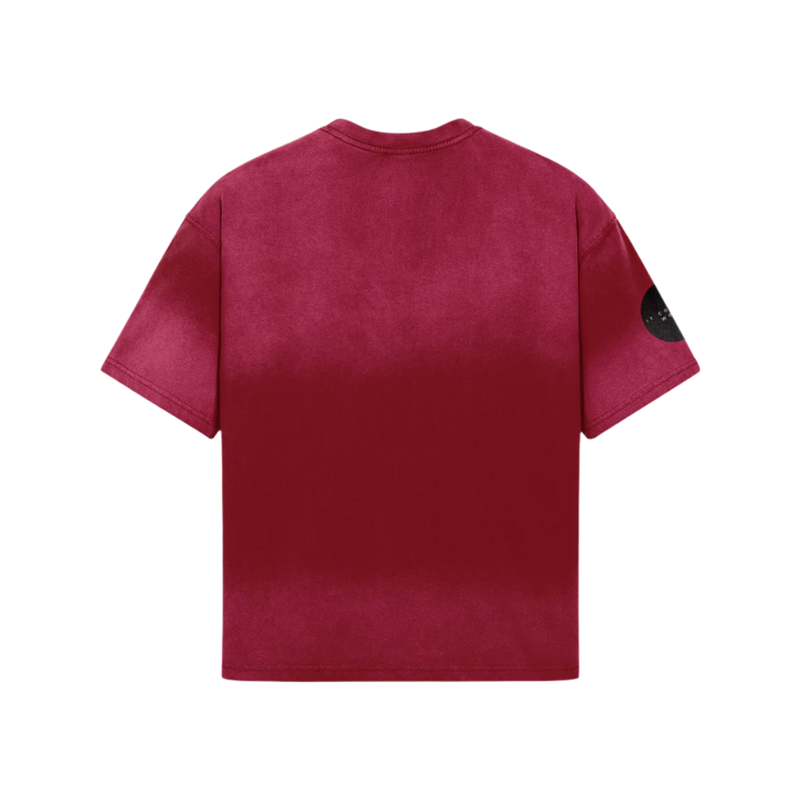"WORDS HAVE POWER" Boxy Tie-dyed T-shirt (logo) by PODpartner
