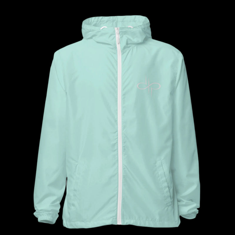 "WORDS HAVE POWER" lightweight zip up windbreaker by STILL GOING SHOP