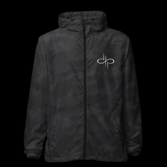 "WORDS HAVE POWER" lightweight zip up windbreaker by STILL GOING SHOP