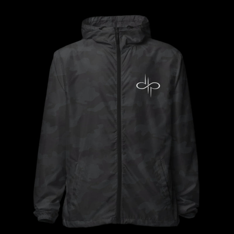 "WORDS HAVE POWER" lightweight zip up windbreaker by STILL GOING SHOP