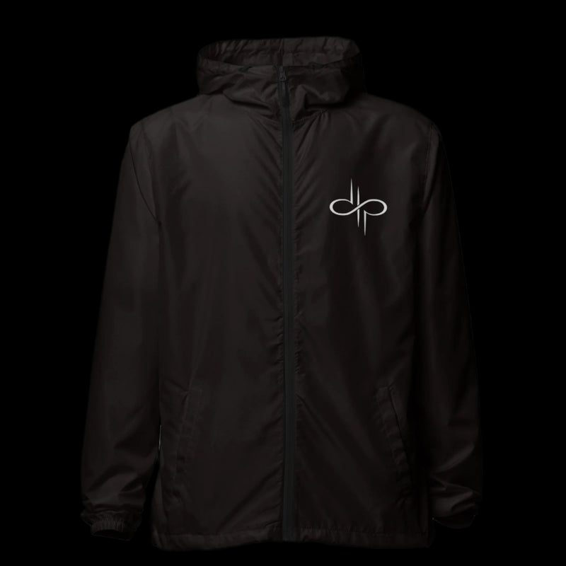 "WORDS HAVE POWER" lightweight zip up windbreaker by STILL GOING SHOP