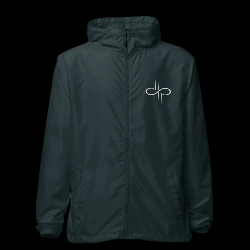 "WORDS HAVE POWER" lightweight zip up windbreaker by STILL GOING SHOP
