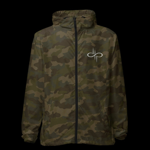 "WORDS HAVE POWER" lightweight zip up windbreaker by STILL GOING SHOP