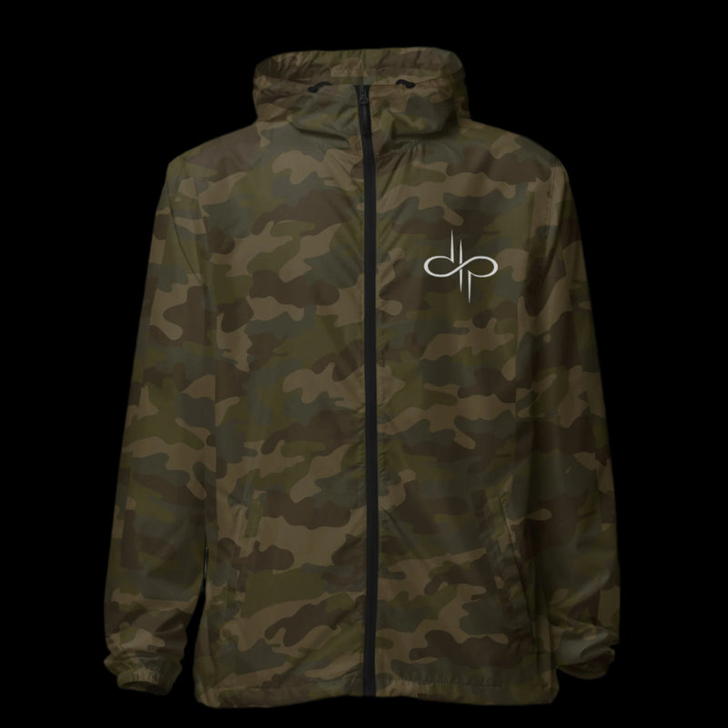 "WORDS HAVE POWER" lightweight zip up windbreaker by STILL GOING SHOP