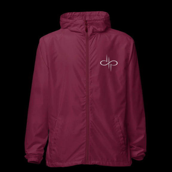 "WORDS HAVE POWER" lightweight zip up windbreaker by STILL GOING SHOP