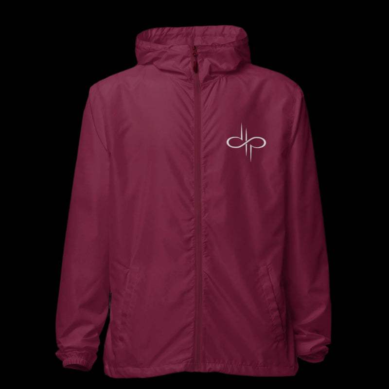 "WORDS HAVE POWER" lightweight zip up windbreaker by STILL GOING SHOP